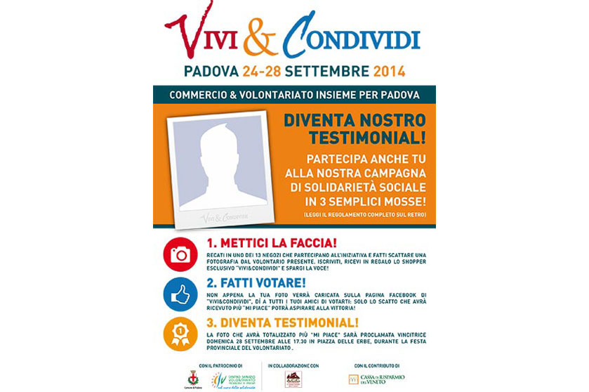 Vivi & Condividi, Padova 24-28 Settembre 2014
